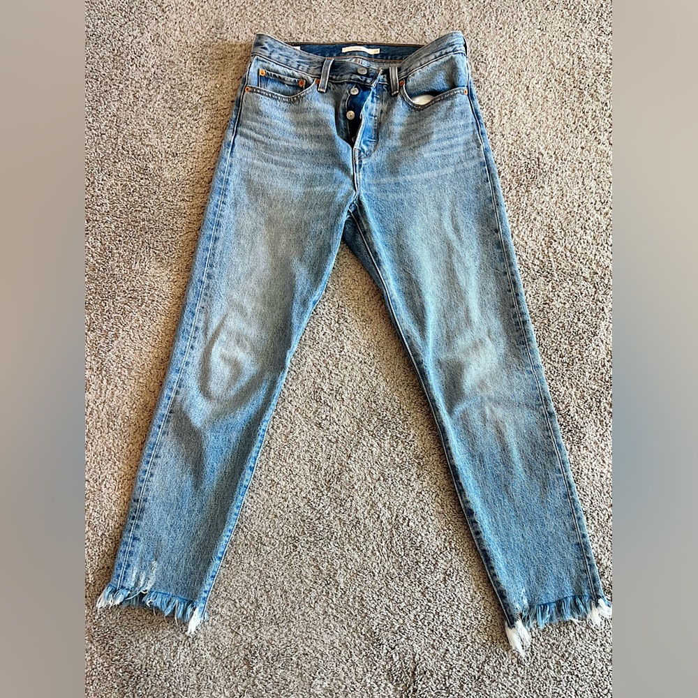 Levi’s wedgie jeans